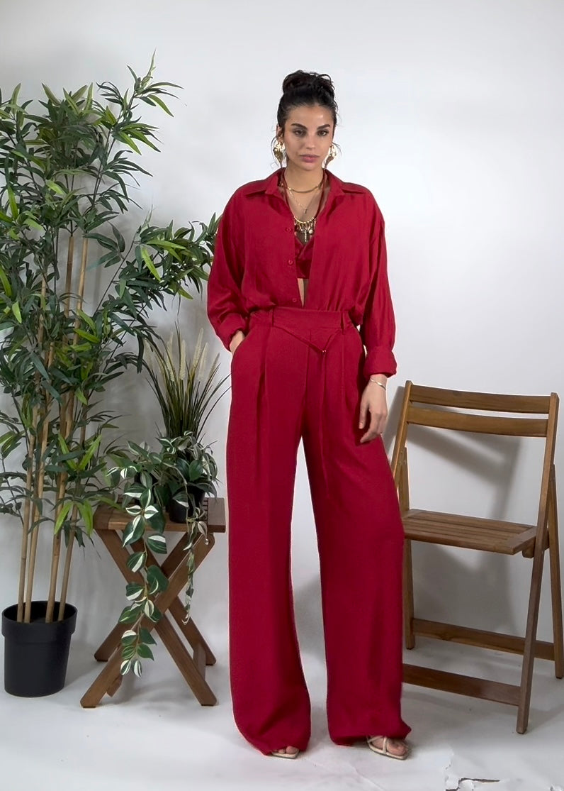Set 3 pezzi Rojo