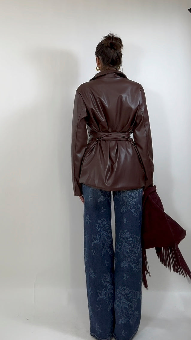Jacket Look Brown