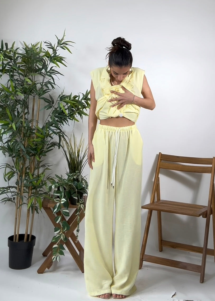 Tailleur Aries Giallo