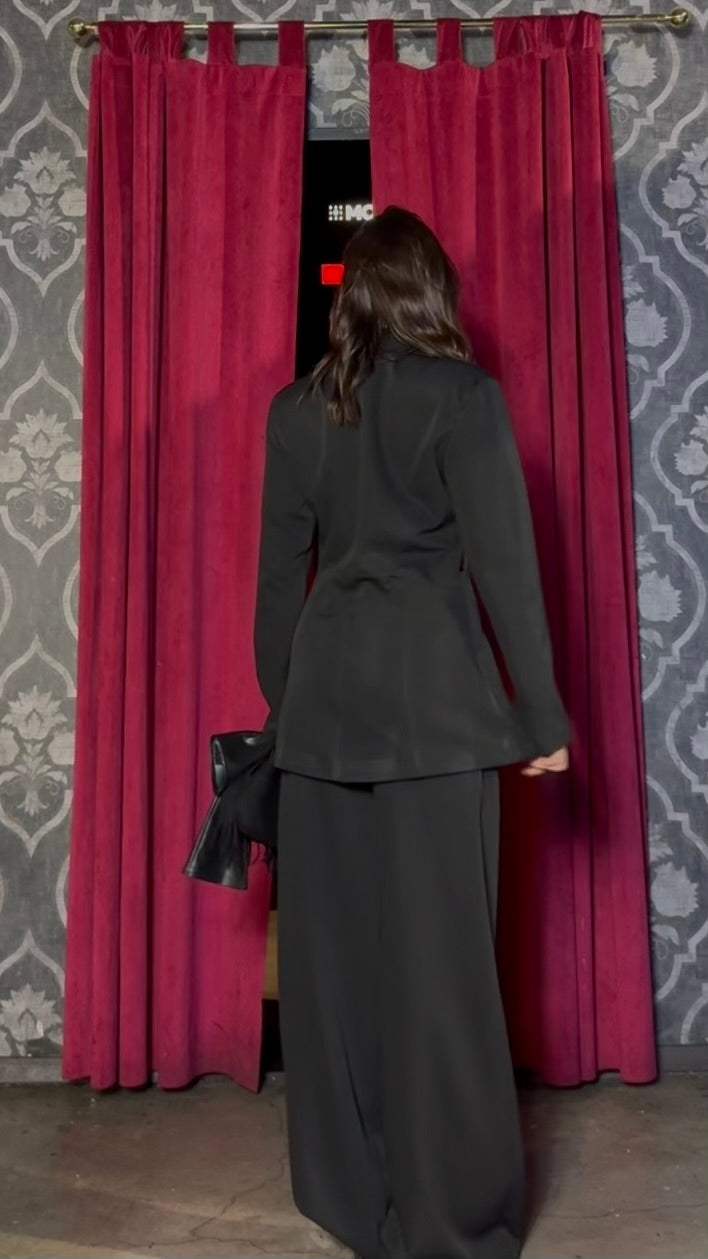 Tailleur Intreccio Nero