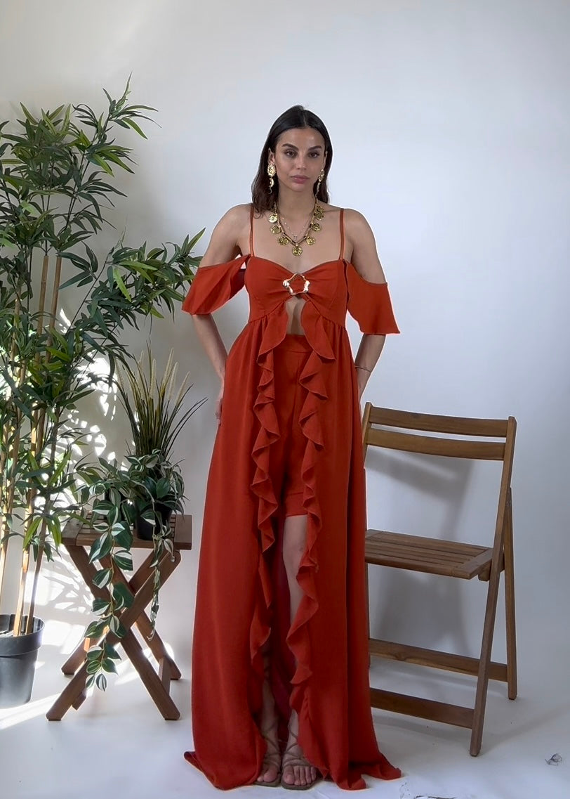 Set Desert Arancio
