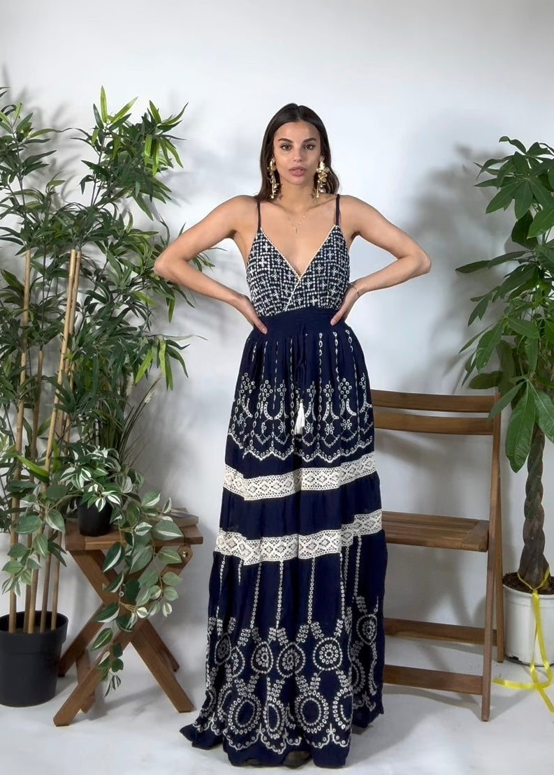 Vestito Esmeralda Blu