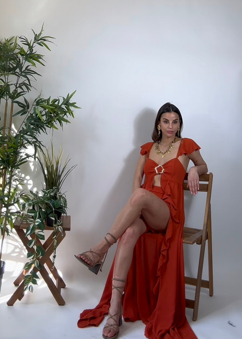Set Desert Arancio