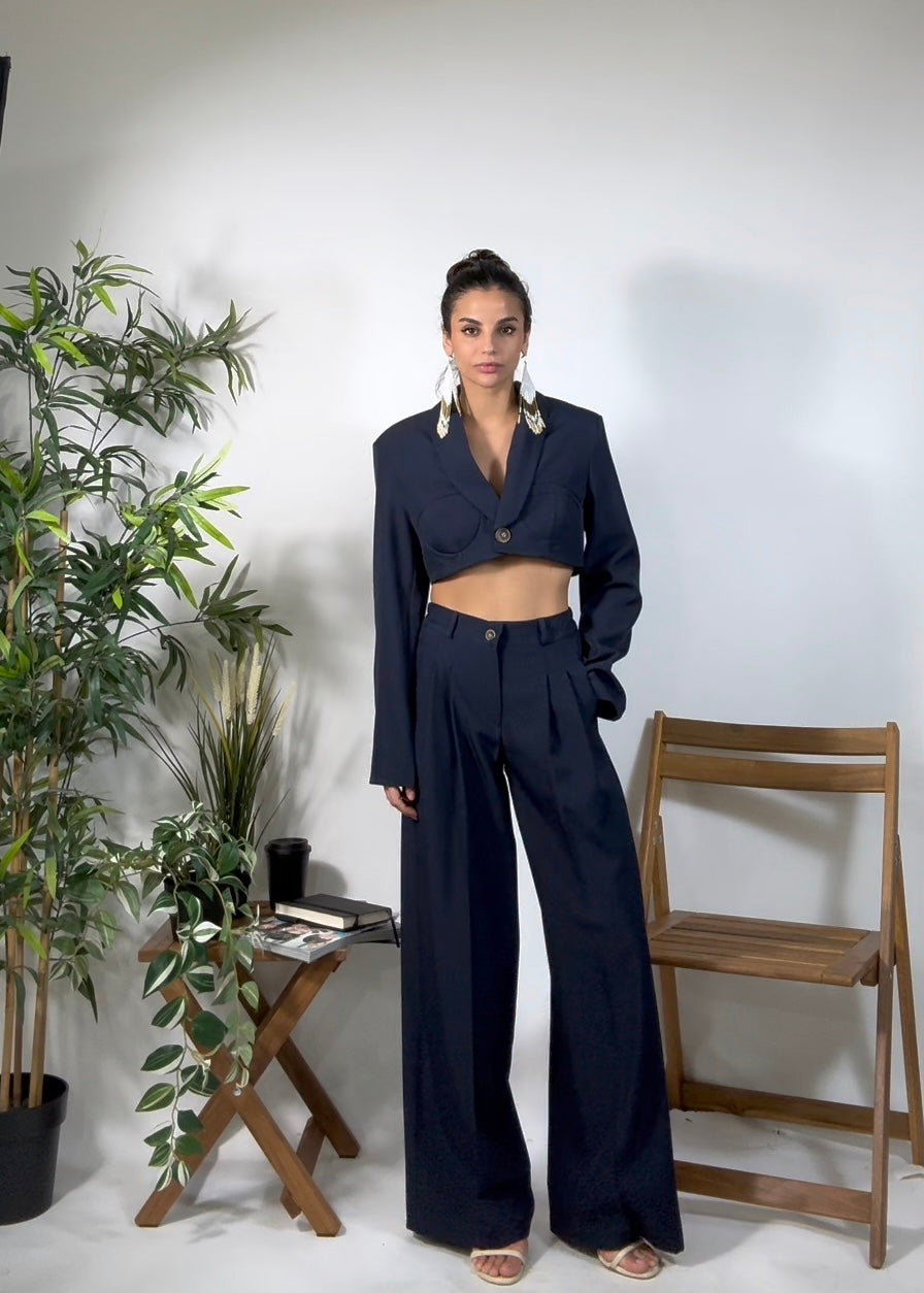 Tailleur Frame Blu