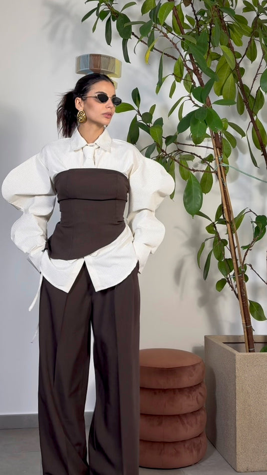 Camicia Unique con cravatta