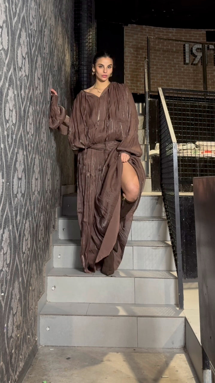 Abito Poet Core cioccolato