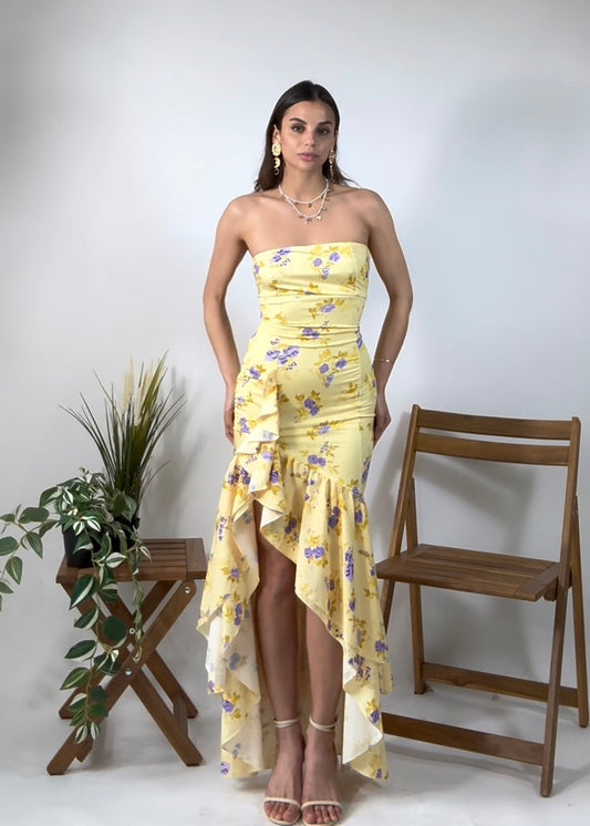 Vestito Floreal Lemon new