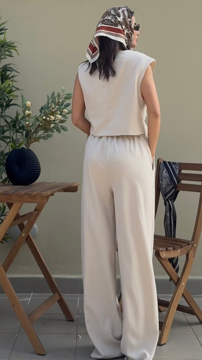 Tailleur Magazine 3 pezzi Cream