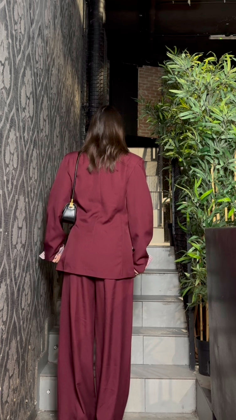 Tailleur Perfect Bordeaux