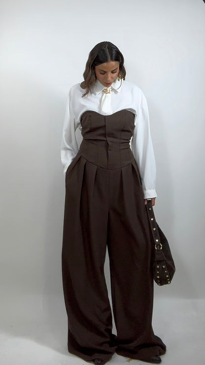 Jumpsuit Corset  Style Choco