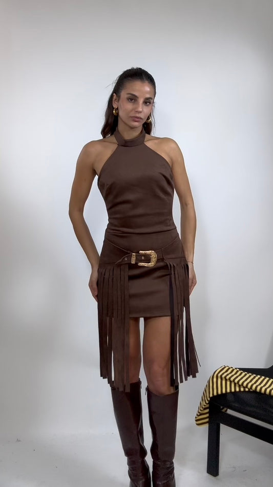 Mini Dress Western