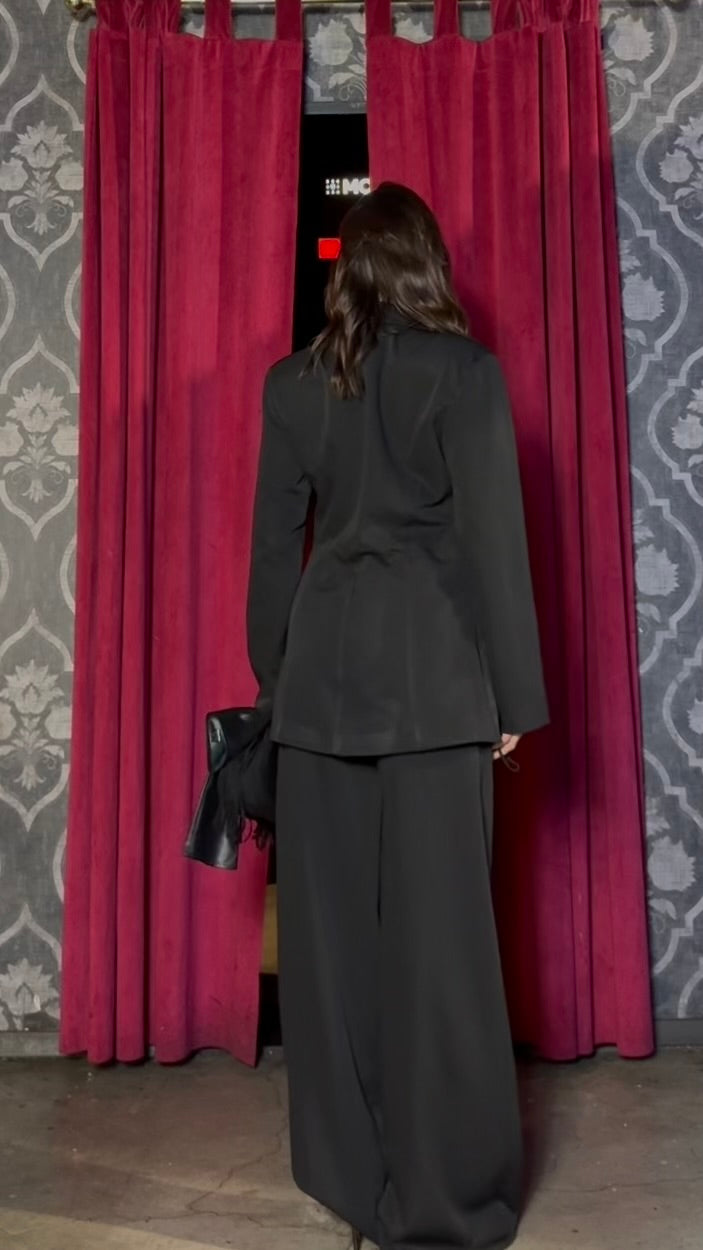 Tailleur Intreccio Nero