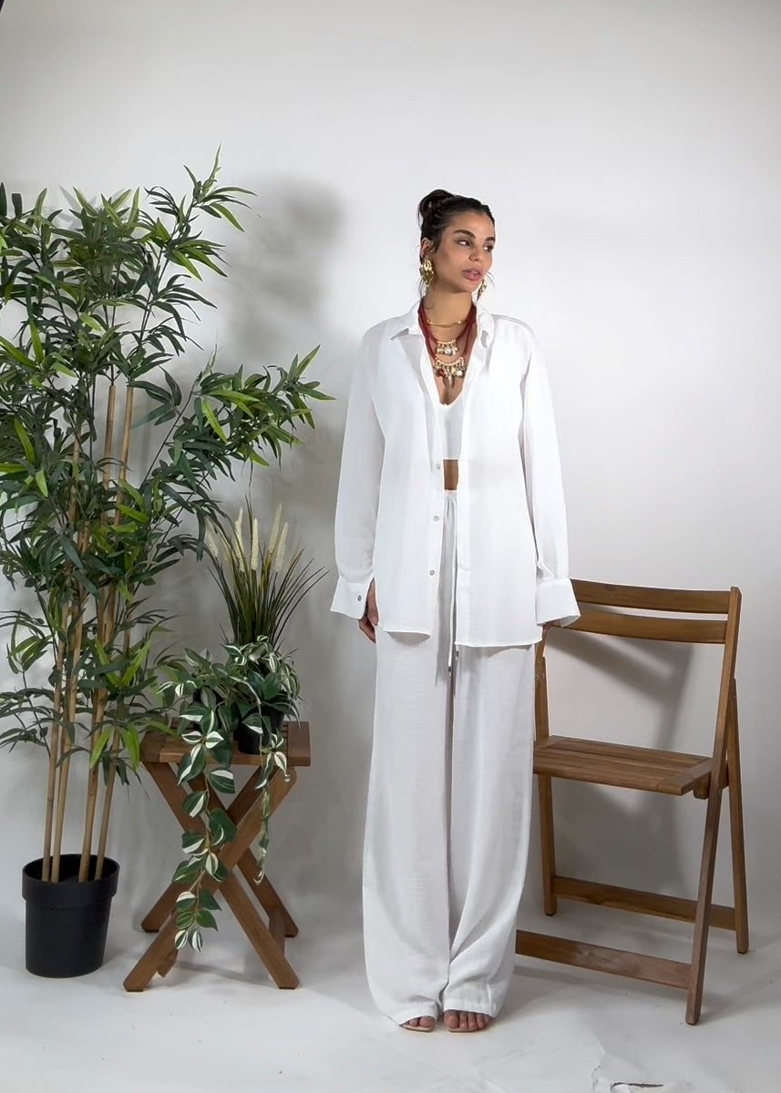 Set Amalfi 3 pezzi Bianco