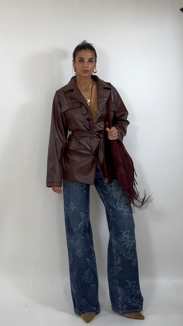 Jacket Look Brown