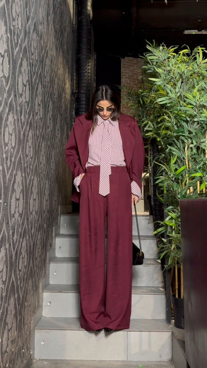 Tailleur Perfect Bordeaux