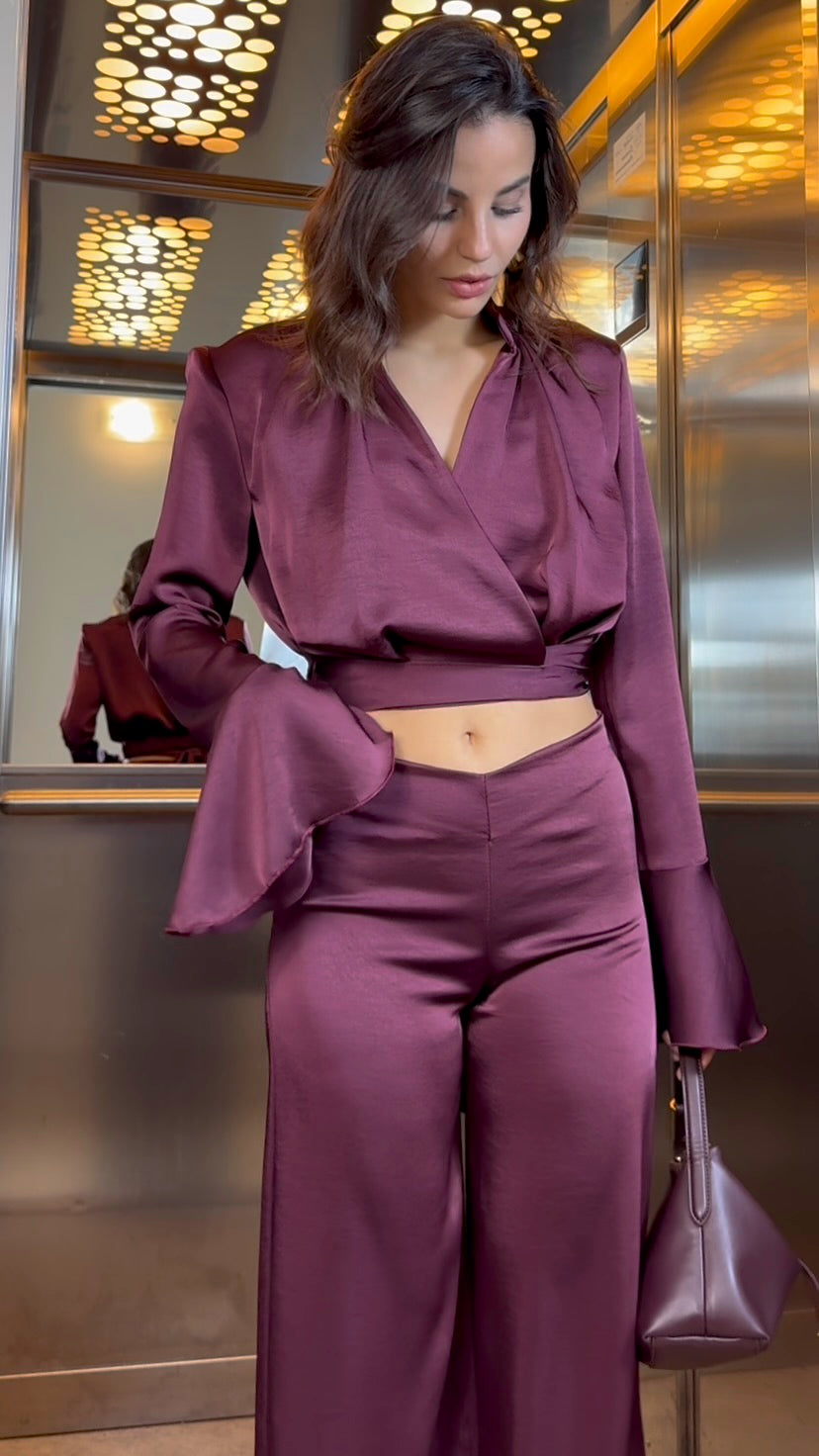 Set Elevate Burgundy 50% OFF