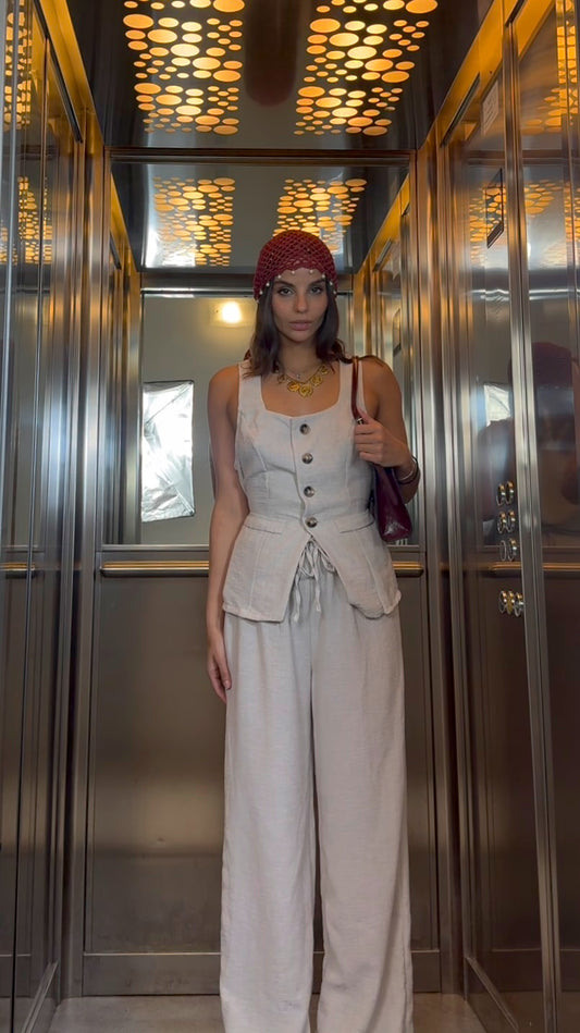 Completo Gilet Bottoni + Panta)