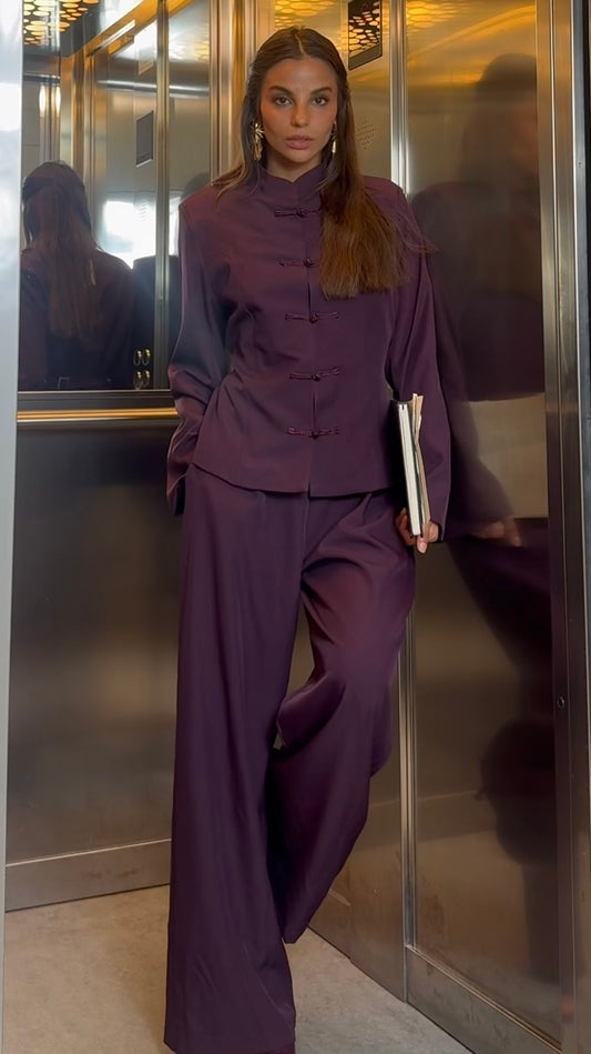Tailleur Giacca Alamri  + Pantaloni Borgogna