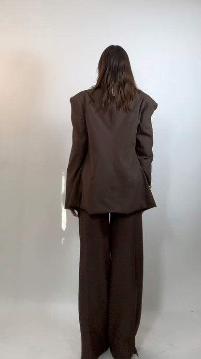 Tailleur Iconic  Choco