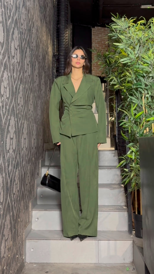 Tailleur Haute Couture Verde