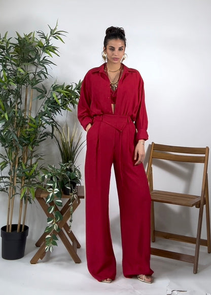 Set 3 pezzi Rojo