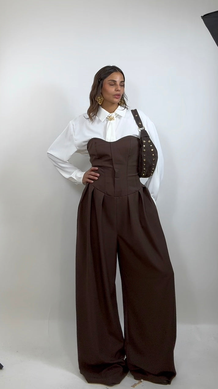 Jumpsuit Corset  Style Choco