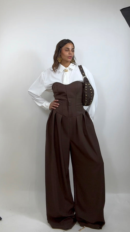 Jumpsuit Corset  Style Choco