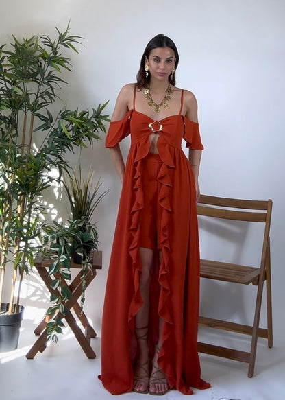 Set Desert Arancio