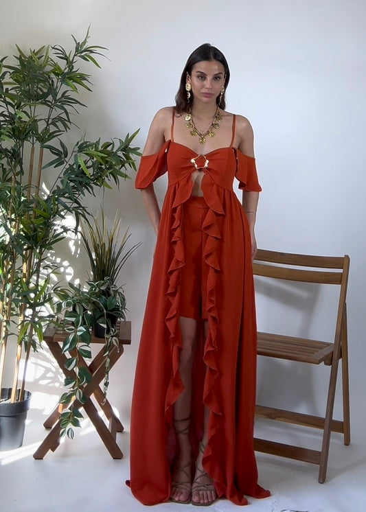 Set Desert Arancio