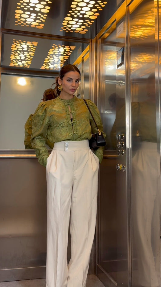 Blusa Napoleon Verde