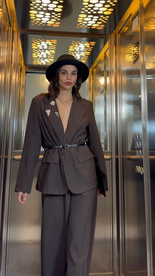 Tailleur Spille Choco