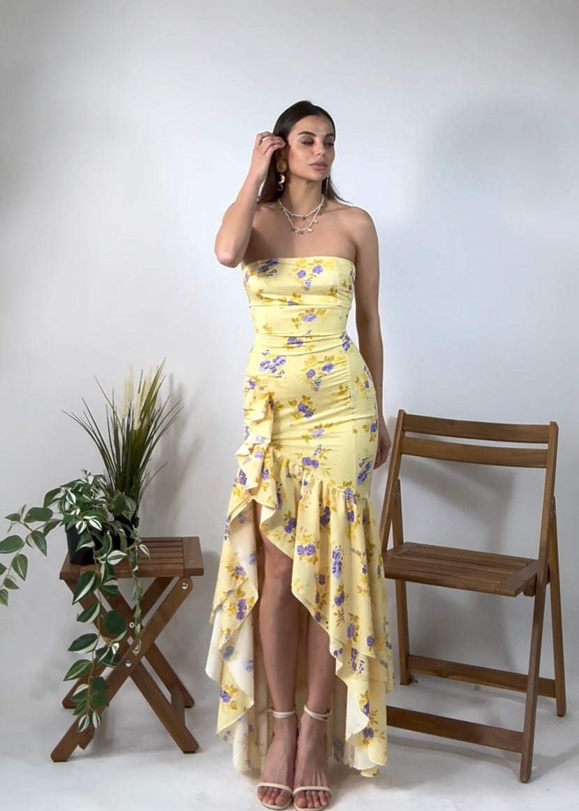 Vestito Floreal Lemon new