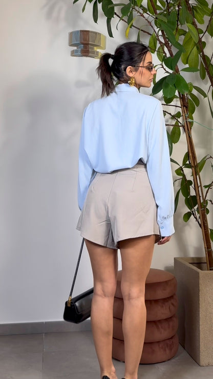 Camicia Cravatta Spille