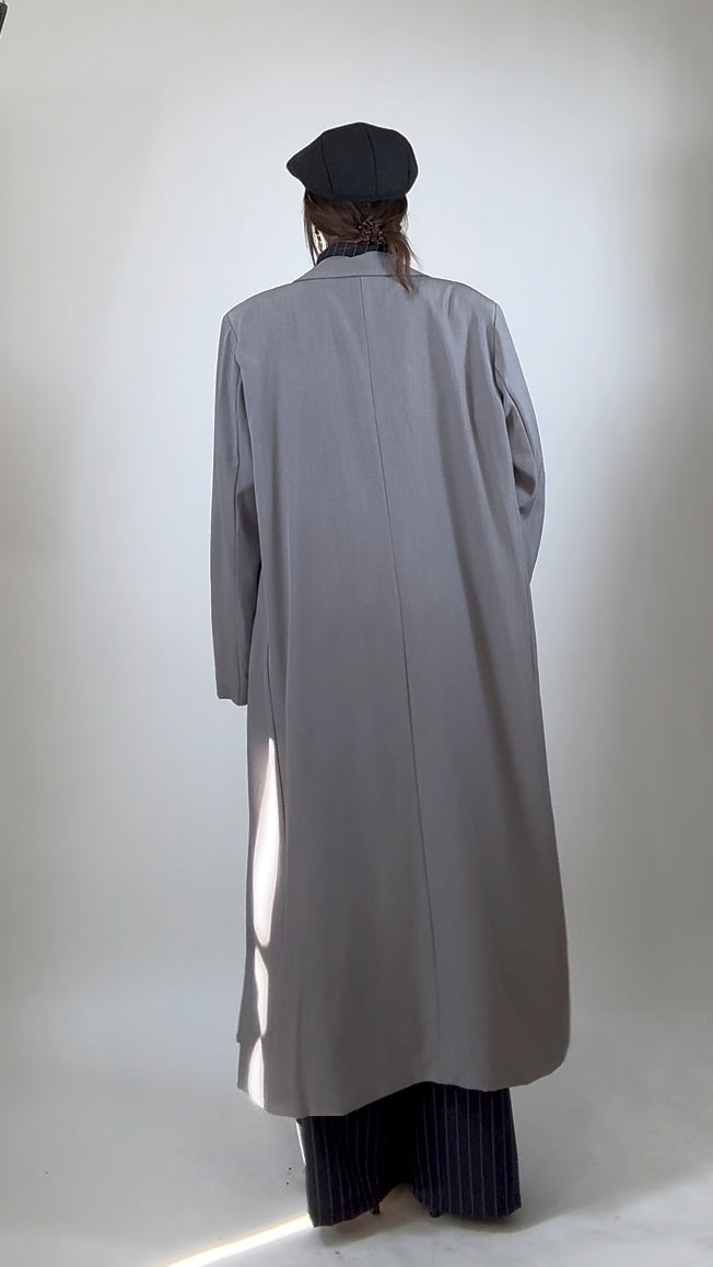Maxi Blazer Grigio