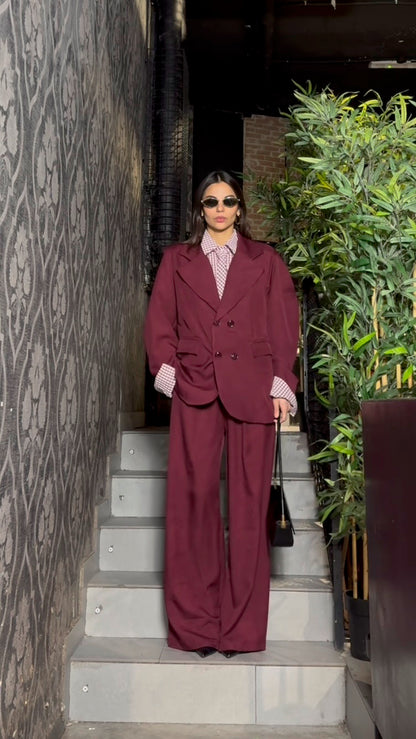 Tailleur Perfect Bordeaux