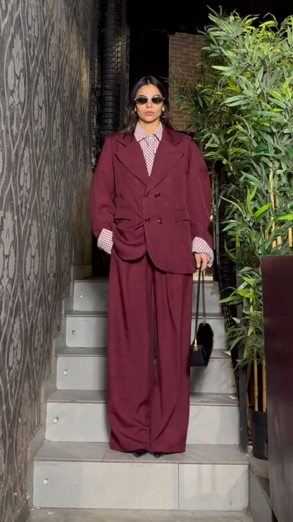 Tailleur Perfect Bordeaux