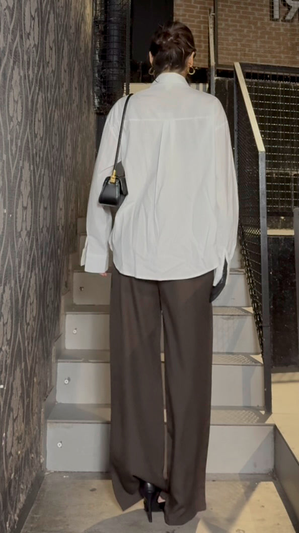 Camicia 3  Spille Bianco