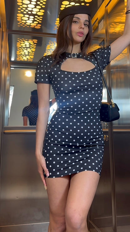 Minidress Pois