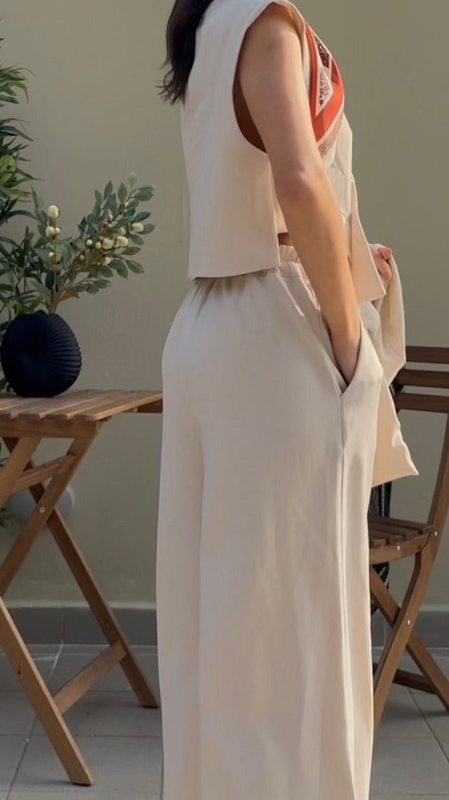 Tailleur Magazine 3 pezzi Cream