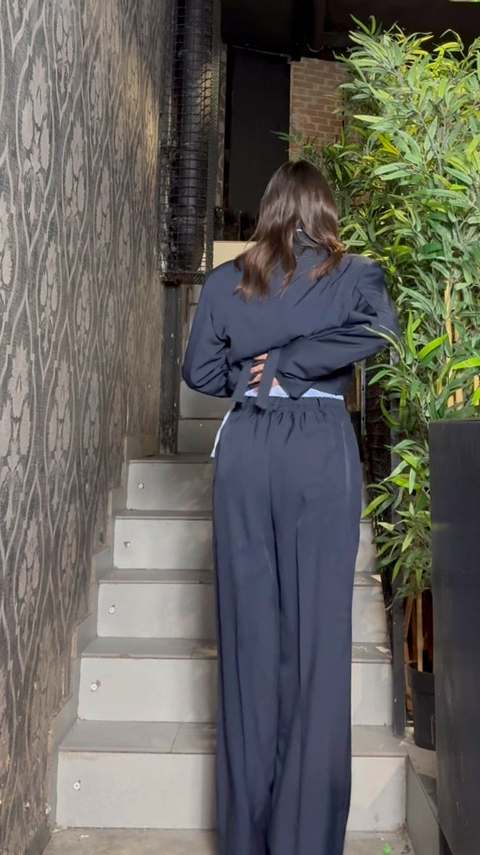 Tailleur Haute Couture Blu