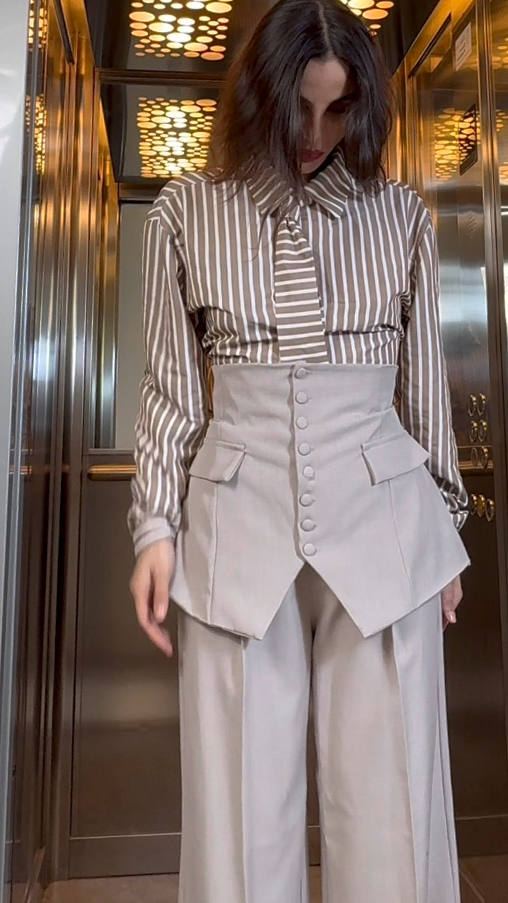 Camicia Cravatta linee 3