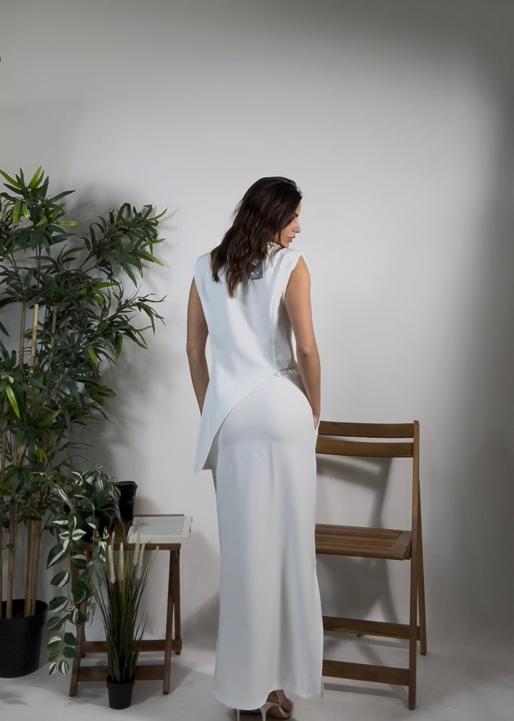 Tailleur Gonna Bianco