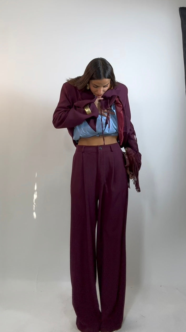 Tailleur Best Ever Burgundy