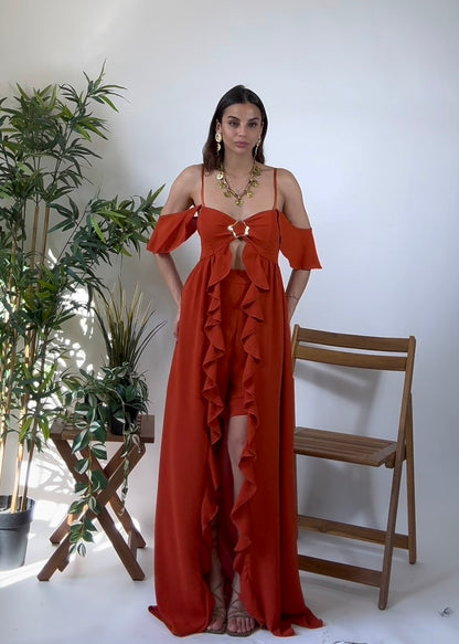Set Desert Arancio