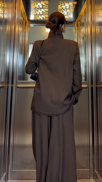 Tailleur Elegant But Different choco