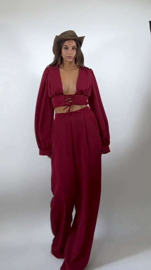 Set Incorcio Rosso Scuro
