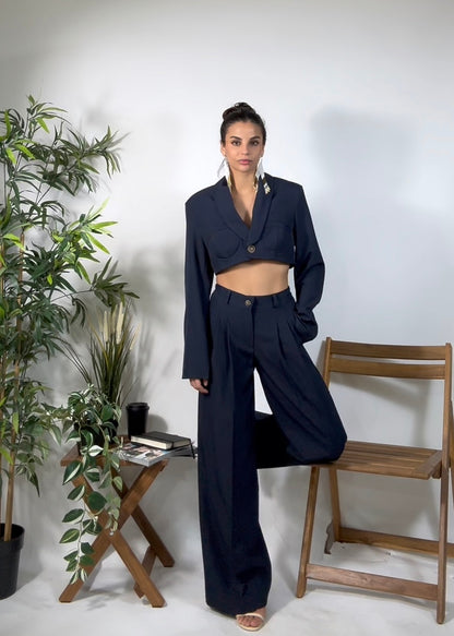 Tailleur Frame Blu