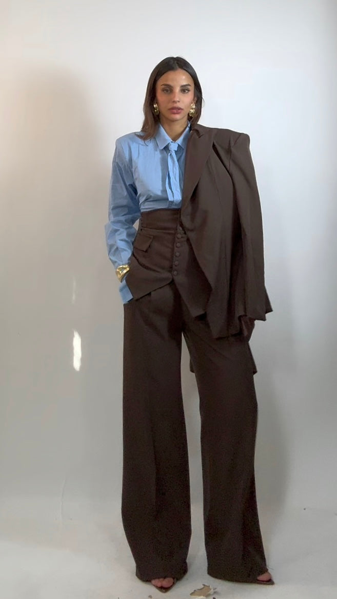 Tailleur Iconic  Choco