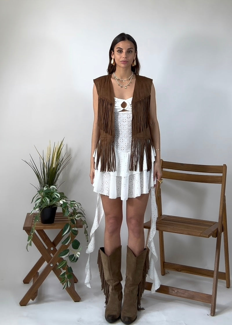 Gilet Boho new